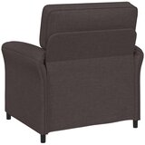  Set sofe 2 kom. Tamno smeđa Tkanina | shoptok.hr