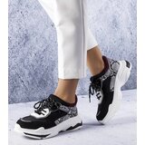 Gemre Black sneakers decorated with Savard inserts Cene