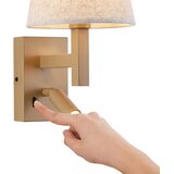  Brilagi - LED zidna lampa DEYA 1xE14/40W/230V + LED/3W lan/zlatna | Eponuda.com