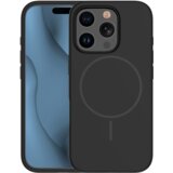 Onasi Mat Liquid silikonski ovitek s sivim MagSafe za iPhone 16 Pro - črn Cene