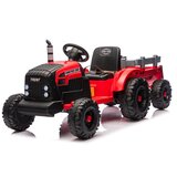 Traktor na akumulator s prikolicom CH9959B - crveni | shoptok.hr
