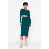 Trendyol Green Tie Detailed Knitwear Bottom-Top Set | ePonuda.com