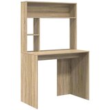vidaXL Stol s policom sonoma hrast 91 x 50 x 149 cm Konstruirano drvo | shoptok.hr