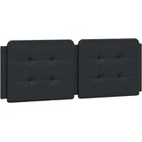 vidaXL Jastuk za uzglavlje crni 137 cm od umjetne kože | shoptok.hr