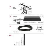 PAULMANN 94485 - Komplet 5xLED/4,8 W sajlni sistem FRAME 230 V crna | Eponuda.com