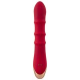 You2Toys You2 Toys Vibrator sa tri prstena Rabbit, 23.7cm, Crveni | Eponuda.com