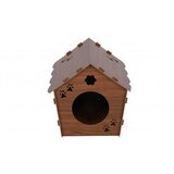 WALLXPERT Aberto Design Kućica za mačke, 38x43x40cm, Braon | Eponuda.ba
