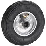 740108 Zračni kotač 200x50x20mm, Rola, glavčina 60 mm, 2 PR utora, metalni naplatak
