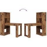  Stol s policom Staro drvo 122 x 67 x 145 cm Konstruirano drvo | shoptok.hr