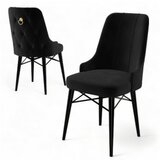Hanah home set 6 stolica pare black | ePonuda.com