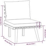  7-dijelna vrtna garnitura s jastucima masivno bagremovo drvo | shoptok.hr