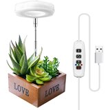 INF Hexagon Grow Lights za sobne rastline Toplo bela/bela, (21278460) Cene