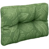  Jastuk za palete s uzorkom lišća 50 x 40 x 12 cm od tkanine | shoptok.hr