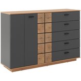 XXXL Komoda Oreta Antracit | Shoptok.si