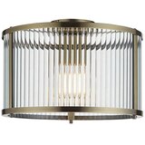 Endon 106265 - plafonska svetiljka ridgeton 1xE27/10W/230V mesing Cene