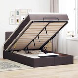 vidaXL okvir za krevet s madraca tamnosmeđi 120x190 cm od tkanine | shoptok.hr