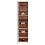 XORA garderobna omara barve hrasta, bela | Shoptok.si