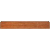  Povišena vrtna gredica boja hrđe 320 x 40 x 45 cm čelik COR-TEN | shoptok.hr