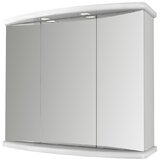 BADEN HAUS Omarica z ogledalom Ascoli (77,3 x 65,5 x 25 cm, bela, sijaj, LED) | Shoptok.si