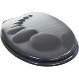 vidaXL Deske za WC školjko s počasnim zapiranjem 2 kosa MDF kamni, (20764661) | Shoptok.si
