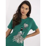 Calimera Blouse-CLM-BZ-1702.89-green | Shoptok.si