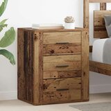  Noćni ormar Staro drvo 50 x 36 x 60 cm Konstruirano drvo u