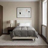 Puni Polna celoletna prevleka Svetlo siva 155 x 200 cm Mikrovlakna, (5000284399) | Shoptok.si