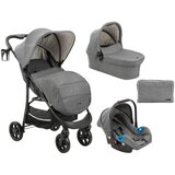 Kikka Boo kolica Selina premium 3in1 set sa I-SIZE autosedištem i tvrdom korpom Light Grey (KKB11258) | ePonuda.com