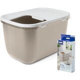 Savic kutija za pijesak Hop In Giant - Početni set: kutija moka/bijela + 6 Bag it up | shoptok.hr