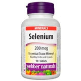 Webber Naturals Selen 200mcg