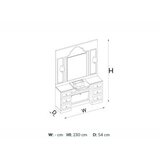  Radno mjesto frizersko s ogledalom Alpeda – Ceramix Dip | Eponuda.ba