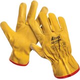 Albo zaštitne rukavice amber bl, goveđa koža, žute boje 11 cene