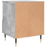  Noćni ormarići 2 kom boja betona 40x35x50 cm konstruirano drvo | shoptok.hr