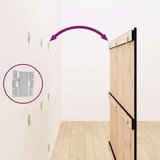  Zidno uzglavlje crni 159 5x3x110 cm od masivne borovine | shoptok.hr