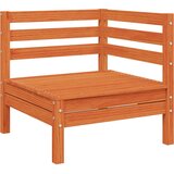  Kutna vrtna sofa s jastucima voštano smeđa od borovine | shoptok.hr