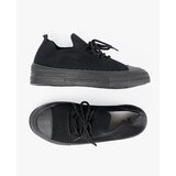 Shelvt Women's Black Sneakers | shoptok.hr