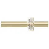 Željezna proširiva karniša mat zlatna 107 - 305 cm Flute –