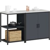 vidaXL Kuhinjski set za pohranu 2 pcs Antracit 150 x 50 x 92 cm | shoptok.hr