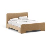 Micadoni Svjetlo smeđi tapecirani bračni krevet s podnicom 180x200 cm Eda – | shoptok.hr