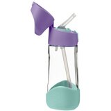  lonček s slamico tritan 600 ml lilac pop | Shoptok.si