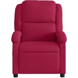  Naslonjač crvena boja vina baršunasti | shoptok.hr