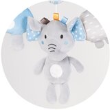 Chipolino glazbeni vrtuljak za krevetić Happy Elephant Blue | shoptok.hr