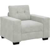  Set sofe 3 pcs Svijetlo siva 221 x 80 x 80 cm Baršun | shoptok.hr