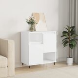 vidaXL Komoda bela 60x35x70 cm inženirski les | Shoptok.si