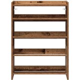 vidaXL Stalak za cipele boja staro drvo 80x25x61,5cm konstruirano drvo | shoptok.hr