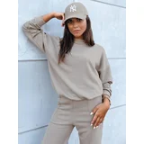 DStreet Women's tracksuit DISKAR beige
