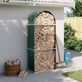  Držač za cjepanice zeleni 80 x 45 x 190 cm pocinčani čelik | shoptok.hr