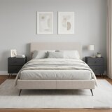  Noćni ormar 2 kom. Crna 43 x 34,5 x 47,5 cm Konstruirano drvo | shoptok.hr