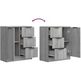  Komode 2 kom boja hrasta sonome 60x30x70 cm konstruirano drvo | Eponuda.com