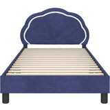  Otroški posteljni okvir z vznožjem Policijska modra 90 x 190 cm, (5000104615) | Shoptok.si